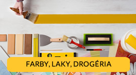 farby, laky, potreby