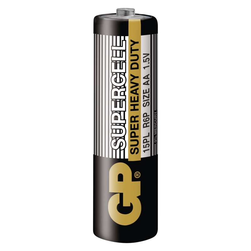 Zinko-uhlíková batéria GP Supercell R6 (AA)r