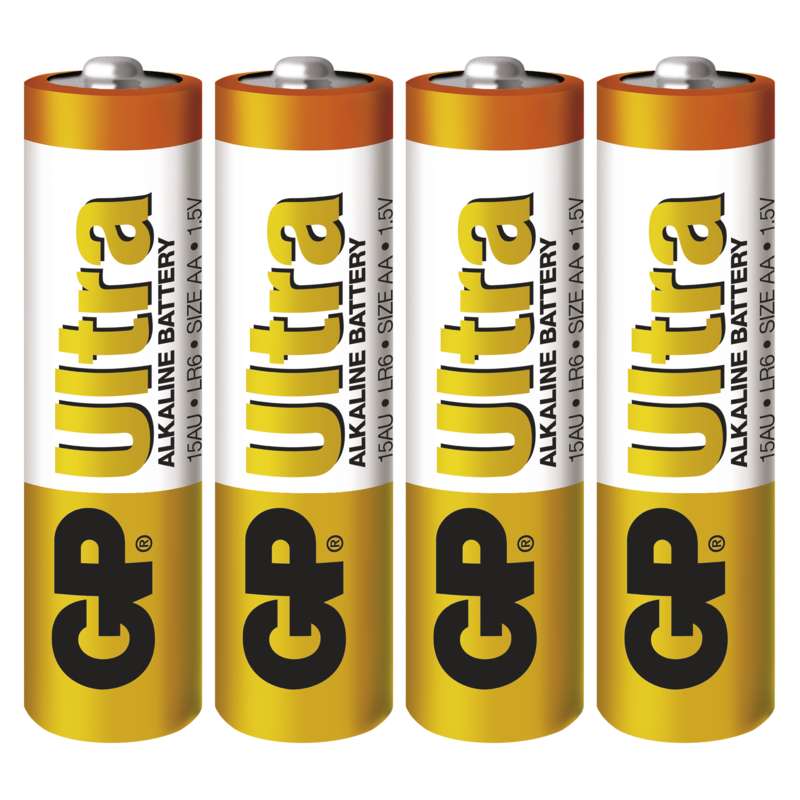 Alkalická batéria GP Ultra LR6 (AA) 4ks