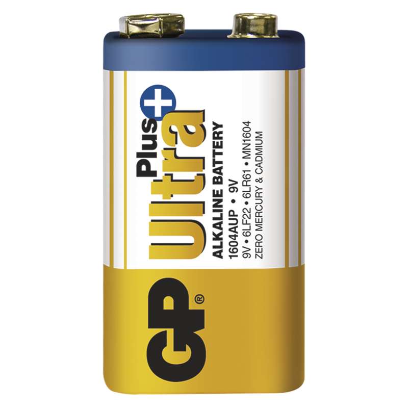 Alkalická batéria GP Ultra Plus 6LF22 (9V