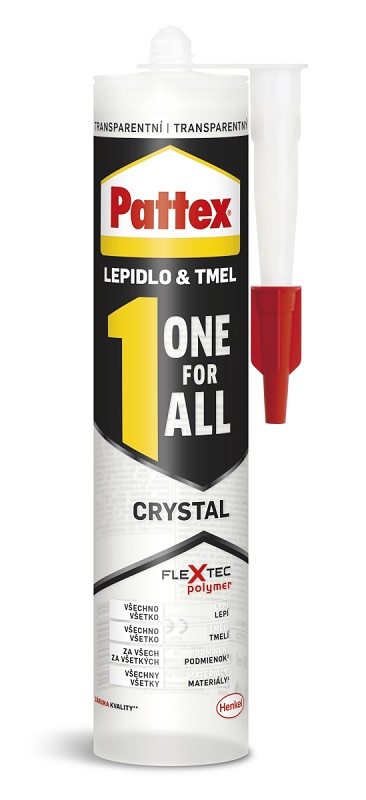 Lepidlo PATTEX ONE FOR ALL 290ml CRYSTAL