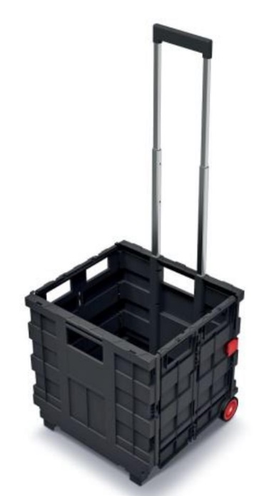 Skladacia prepravka s madlo CART T 39,6x37x100, 8c