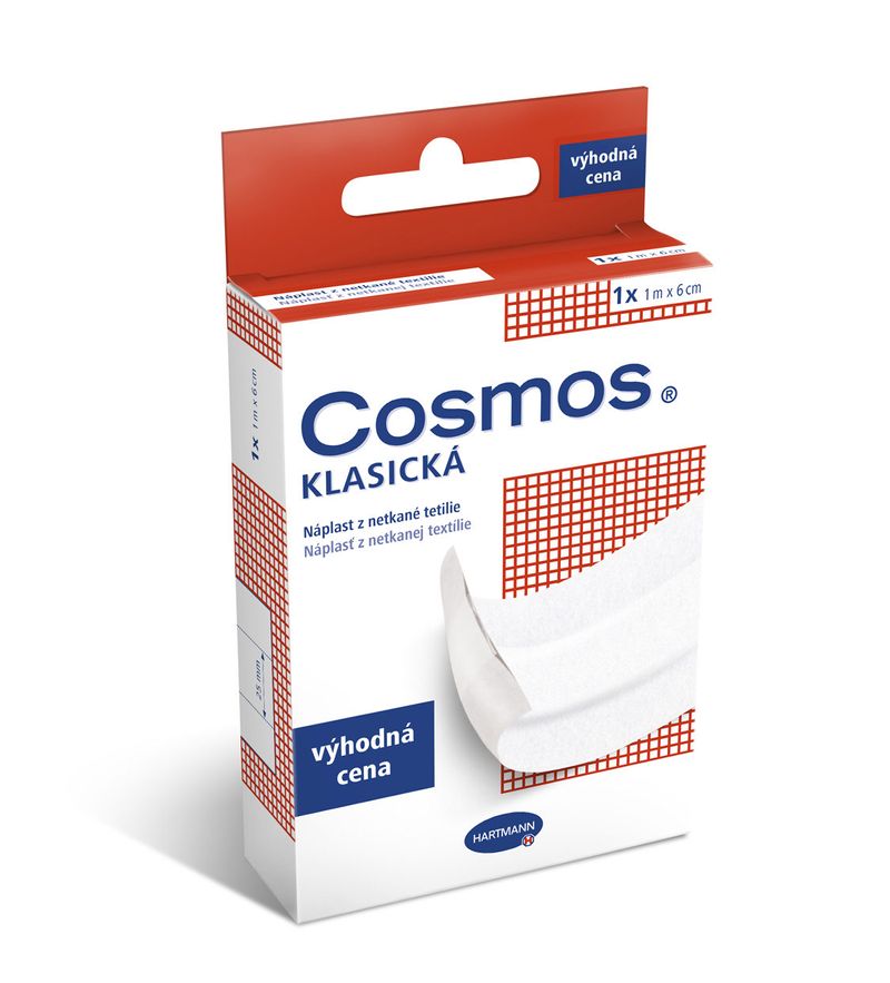 Náplasť Cosmos klasická z netkanej textílie 1m x 6cm