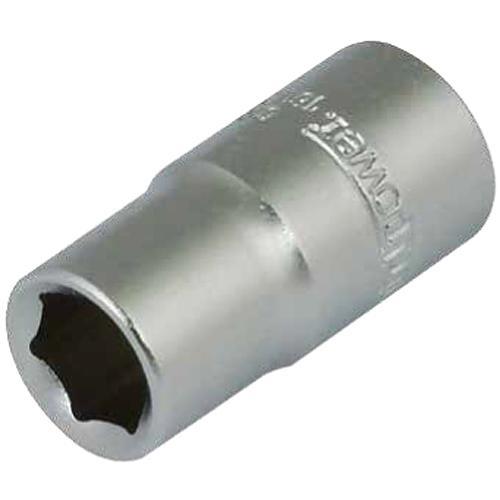 Hlavica whirlpower® 16121-11, 08.0 mm, 1/4", Cr-V, 6point, krátka