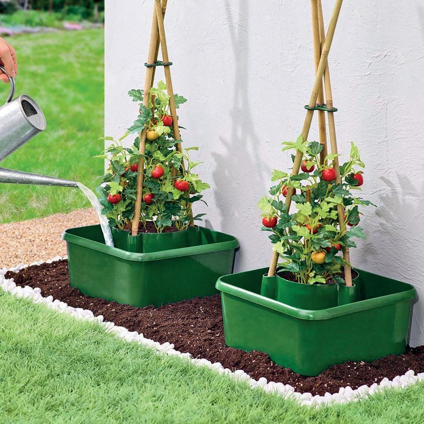 Kvetináč Strend Pro Harvester 504, 27x15 cm, zavlažovací, na paradajky