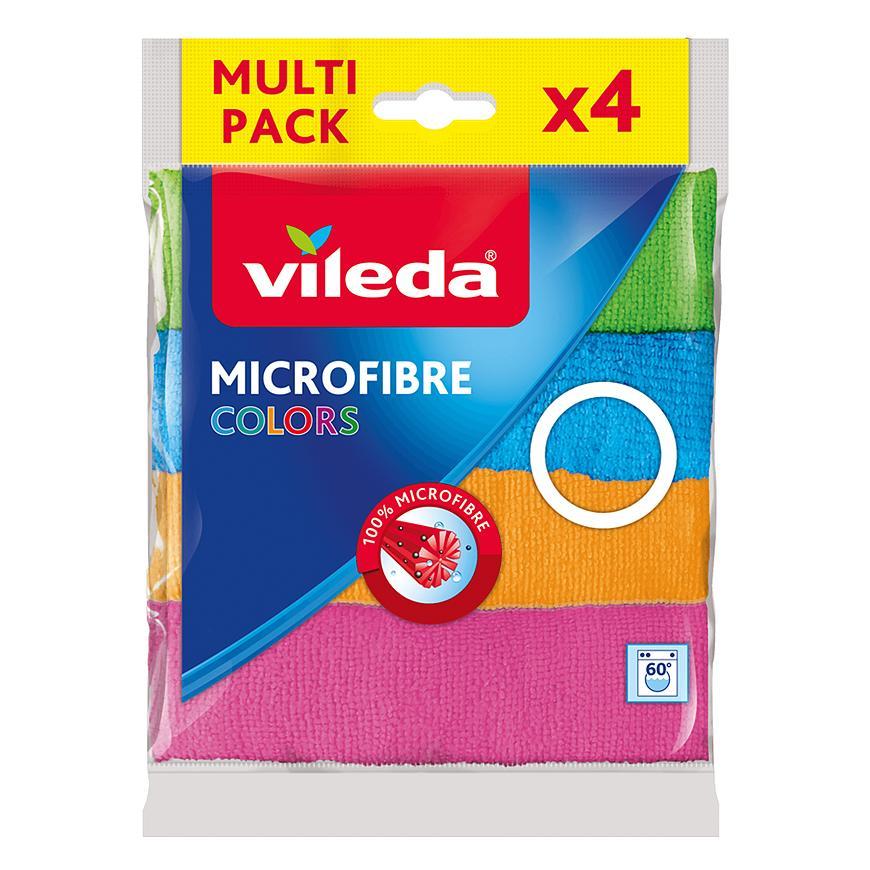 Handri�ka Vileda Microfibre Colors, mikrovl�kna, bal. 4 ks