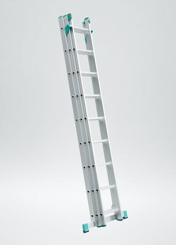 Rebrík ALVE EUROSTYL PROFI 7810, 3x10, univerzálny, A286 B626, na schody
