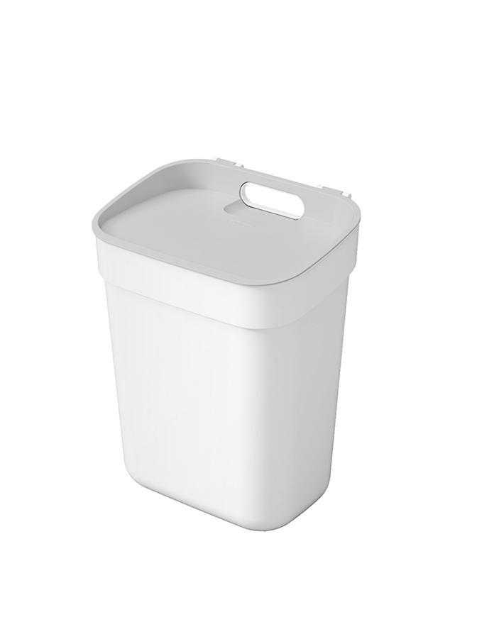 Kôš Curver® READY TO COLLECT, 10L, 18,6x25x32,9 cm, biely, na odpadky