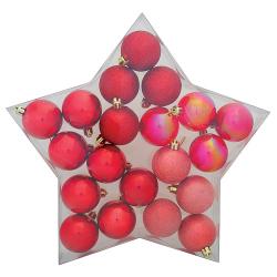 Gule MagicHome Vianoce, 20 ks, erven, mix