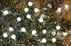 Reaz MagicHome Vianoce Cherry Balls, 100 LED studen biela, IP44, 8 funkci, osvetlenie,