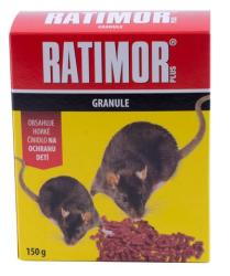 Nvnada RATIMOR Bromadiolon pellets, 150 g, na myi a potkany, granule