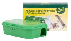 Deratiza�n� stani�ka 2v1, stanica pre otravu na hlodavce, lepov� pasca na hmyz