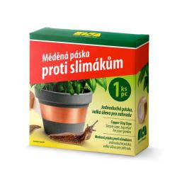 P�ska proti slim�kom, meden�, 4m x 2,5 cm