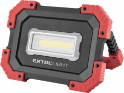 Svietidlo LED nabjaten, 10W, 1000lm, 3,7V/4,4Ah Li-ion, 380g