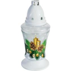 Kahanec bolsius Xmas 3D, 25 cm, 36 h,