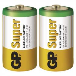 Alkalická batéria GP Super LR20 (D) 2ks