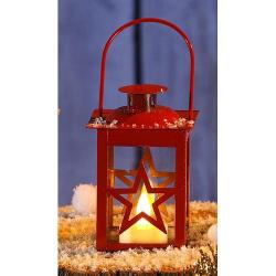 Lampas MagicHome LX2091, Hviezda, mix biely/erven, LED, bal. 12 ks