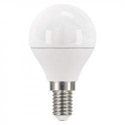 LED iarovka Classic Mini Globe 5W E14 tepl biela