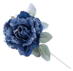 Kvet MagicHome, pivnia s listom, modr, stonka, vekos kvetu: 12 cm, dka kvetu: 23 cm,