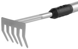 Hrabli�ky z�hradn� Strend Pro Herrison 615G1, 5 zub�, hrable, teleskopick� n�sada 1200 mm