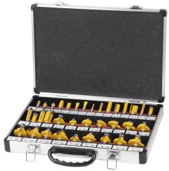 Sada fr�z do hornej fr�zy Strend Pro GT453, 35 dielna, v kufri, do dreva, 8 mm