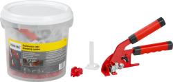 Sada nivela�n� Strend Pro LS119 StarterKIT, 100x medzern�k, 100x adapt�r + klie�te