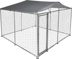 Voli�ra Strend Pro, pre psa, klietka, so strechou, 3x3x2,1 m