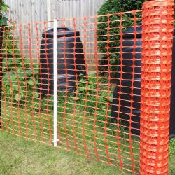 Sie� vyzna�ovacia BARRIER.NET, oran�ov�, plastov�, 1 m, L-30 m, UV, HDPE, na ohrani�enie s