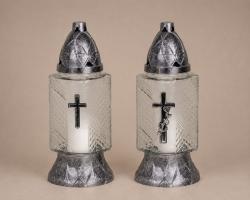 Kahanec Grave, sklo, Kr�, 20 h, 70 g, 24 cm, na hrob