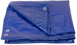 Plachta Tarpaulin Poolco 4,5 m ,120 g/m, zakrvacia, modr, okrhla, s okami