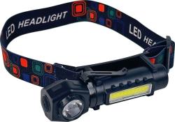 �elovka Strend Pro XL0702, 110x34mm, 5W, XPE + COB 60 + 120 lm, 1200mAh, s odn�mate�nou hl