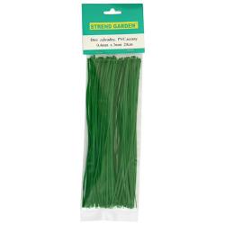 Dr�t GardenTwist PVC 0,4x3 mm, L-300 mm, viazac�, bal. 100 ks