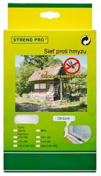 Sie FlyScreen2 150x90 cm, proti hmyzu a komrom, na okno, ierna PE