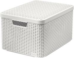 Ko��k s vekom Curver� STYLE2 LID L, kr�mov�, s vekom, 45x25x33 cm