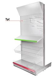 Ty� Racks H20 950x20x30x2.0 mm, na �a�k� n�radie *M*