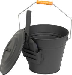 Vedro Strend Pro na popol, s lopatkou, 12 lit., 30x25 cm