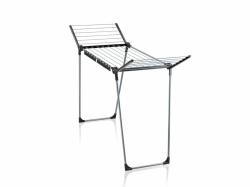 Su�iak na pr�dlo LEIFHEIT Pegasus 150 Solid Slim, �ierny, na bielize�, skladac�