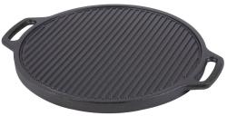 Platna grilovacia PerfectHome GL4, 44.5 cm, liatinov, hladk/pruhovan