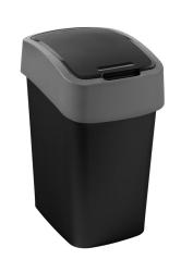 K�� Curver� PACIFIC FLIP BIN 9 lit., 23.5x18.9x35 cm, �ierno/�ed�, na odpad