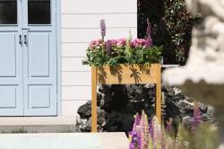 Zhon Strend Pro Garden, 84x40x98 cm, drevo, vyven, s nohami