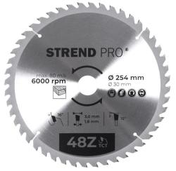 Kot�� Strend Pro TCT 254x3.0x30/20 mm 48T, na drevo, p�lov�, SK pl�tky