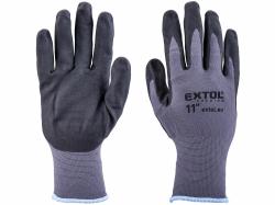 Rukavice nylonov� polom��an� v nitrile, 11