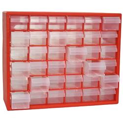 Organiz�r na stenu Strend Pro SBx3045, 36 z�suviek, 40,5x14x33 cm, max. 25 kg