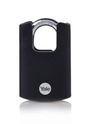 Z�mok Yale Y121B/40/125/1, High Security, visiaci, �ierny, 46 mm, 3 k���e