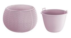 Kvetin SPLOFY Bowl 290x195 mm, light berry, s vlokou