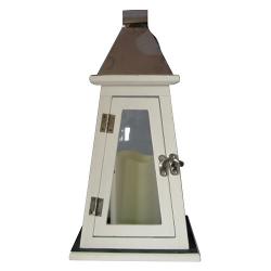 Lampas MagicHome LW8823, 17x17x33 cm, LED, 3xAAA, drevo