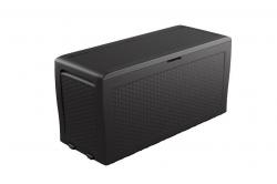 Box Keter Samoa rattan box 270L, antracit