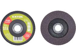 Kot�� lamelov� �ikm� korundov�, 125mm, P100, o125mm, P100, EXTOL CRAFT