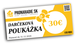 Dar�ekov� pouk�ka v hodnote 30 eur
