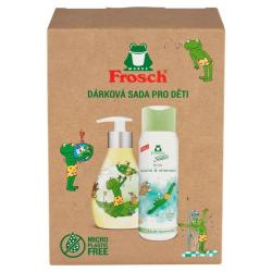 S�prava dar�ekov� Frosch, sprchov� g�l a �amp�n, detsk�, 2x 300 ml
